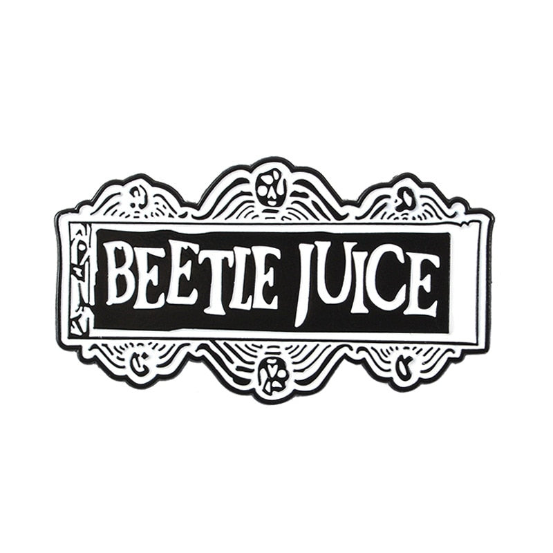 Beetlejuice Enamel Pin Collection