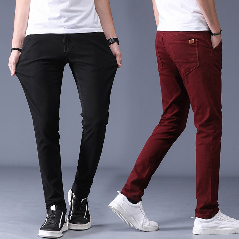 Men's Business Casual Slim Fit Pants