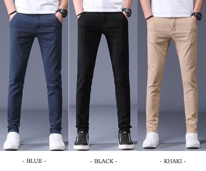 Men's Business Casual Slim Fit Pants