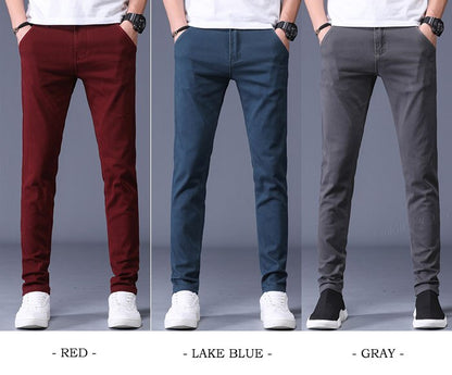 Men's Business Casual Slim Fit Pants