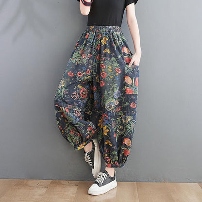 Victoria Harem Style Denim Pants