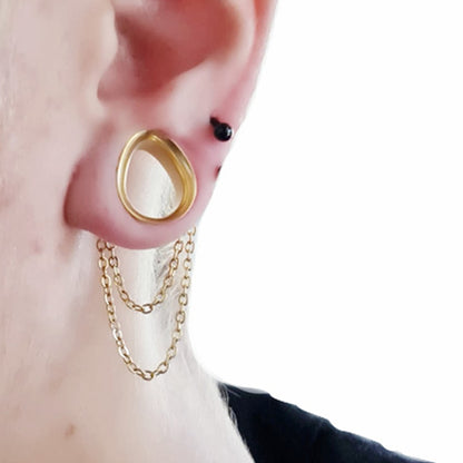 Goddess Athena Tear Drop Tunnels