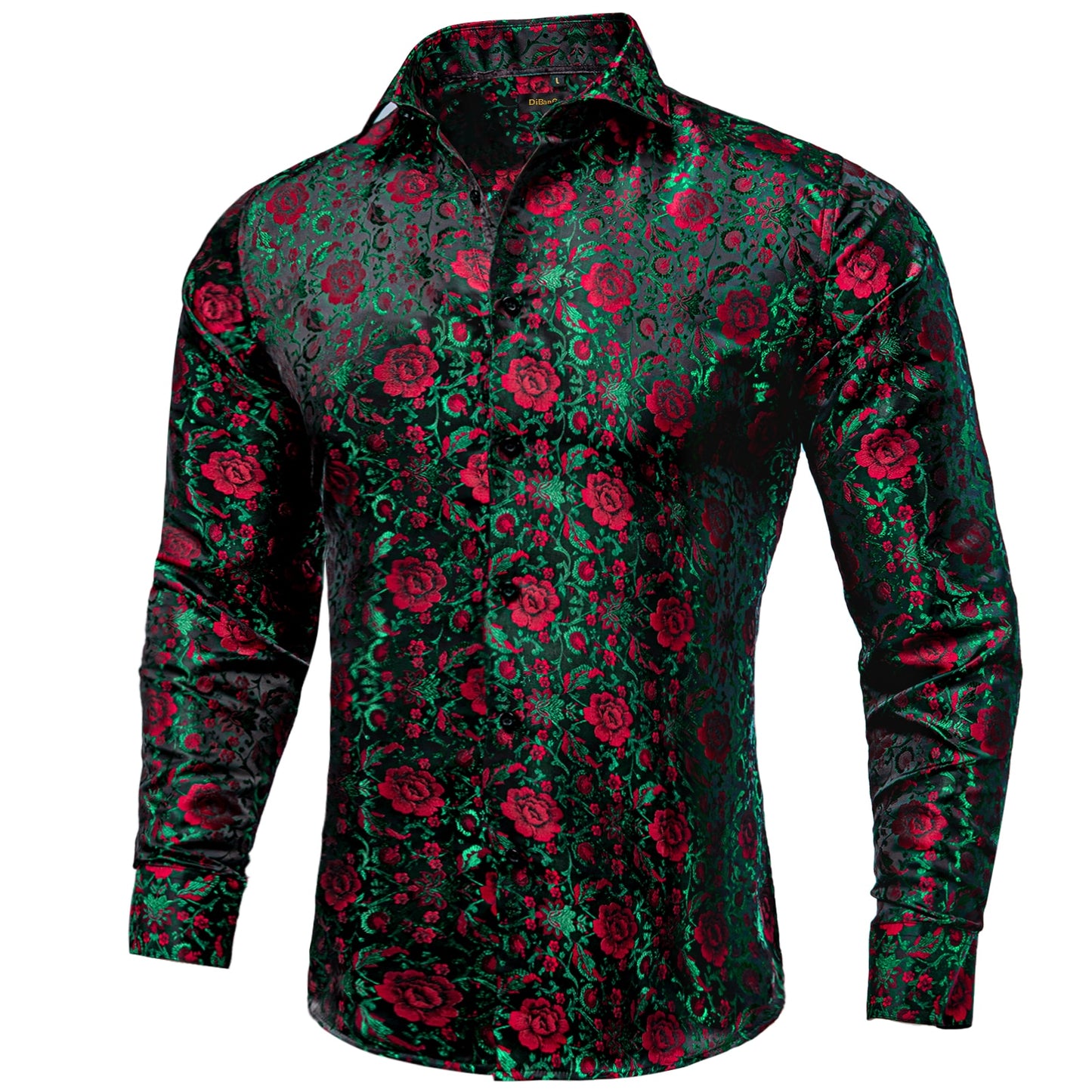 Luxury Men's Paisley Button up Dress Shirt