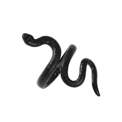 Black Viper Wrap-Around Ring