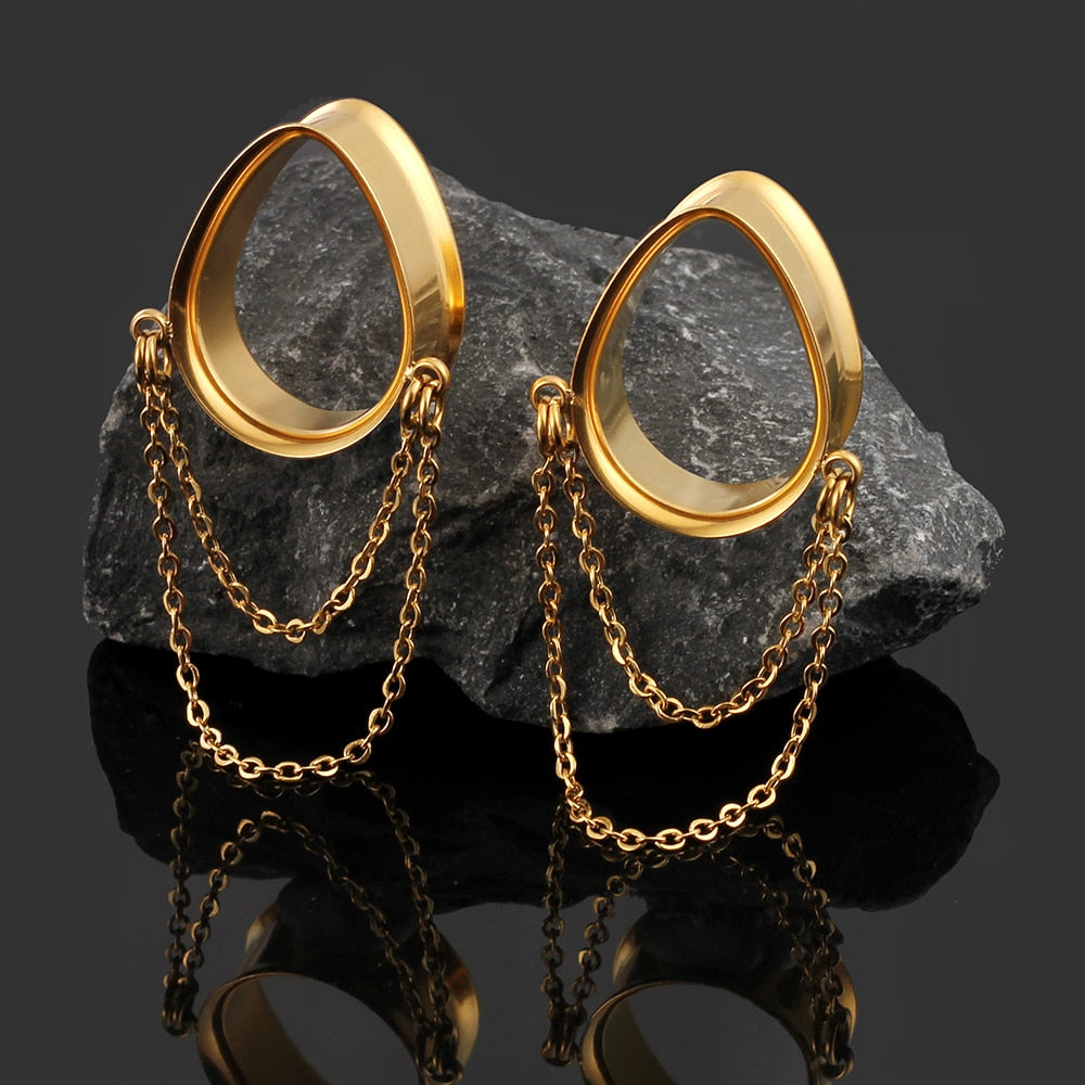 Goddess Athena Tear Drop Tunnels