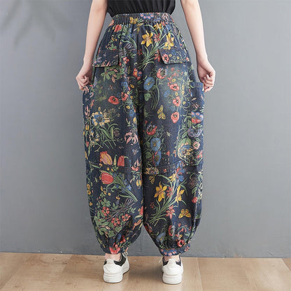 Victoria Harem Style Denim Pants