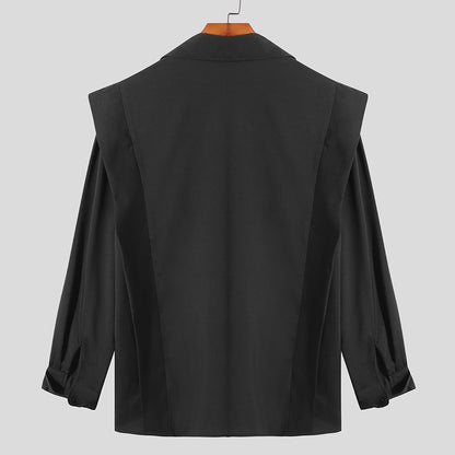 Men's Long Sleeve Goth Fashion Top