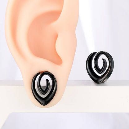 Spiral Saddle Ear Gauge