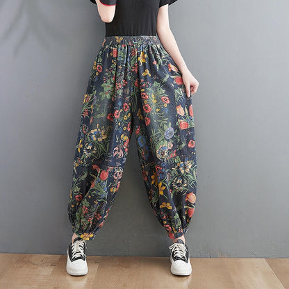 Victoria Harem Style Denim Pants